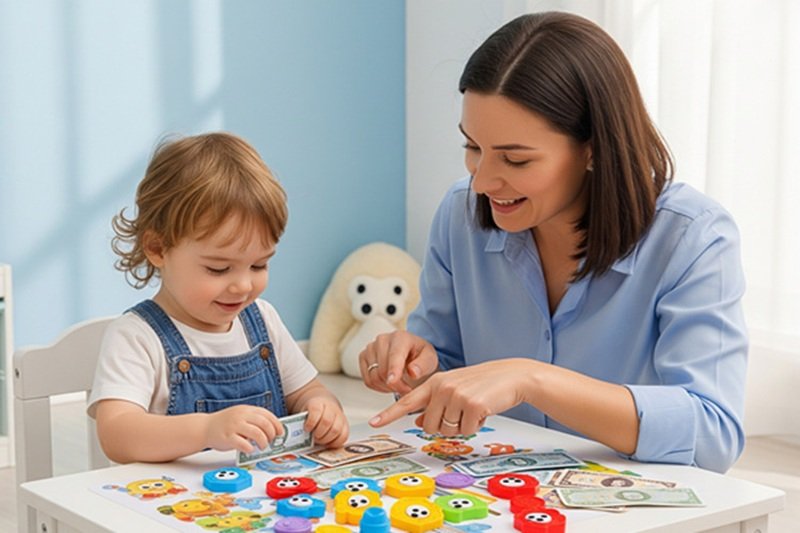 educação financeira infantil