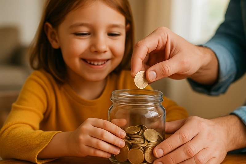 educação financeira para crianças